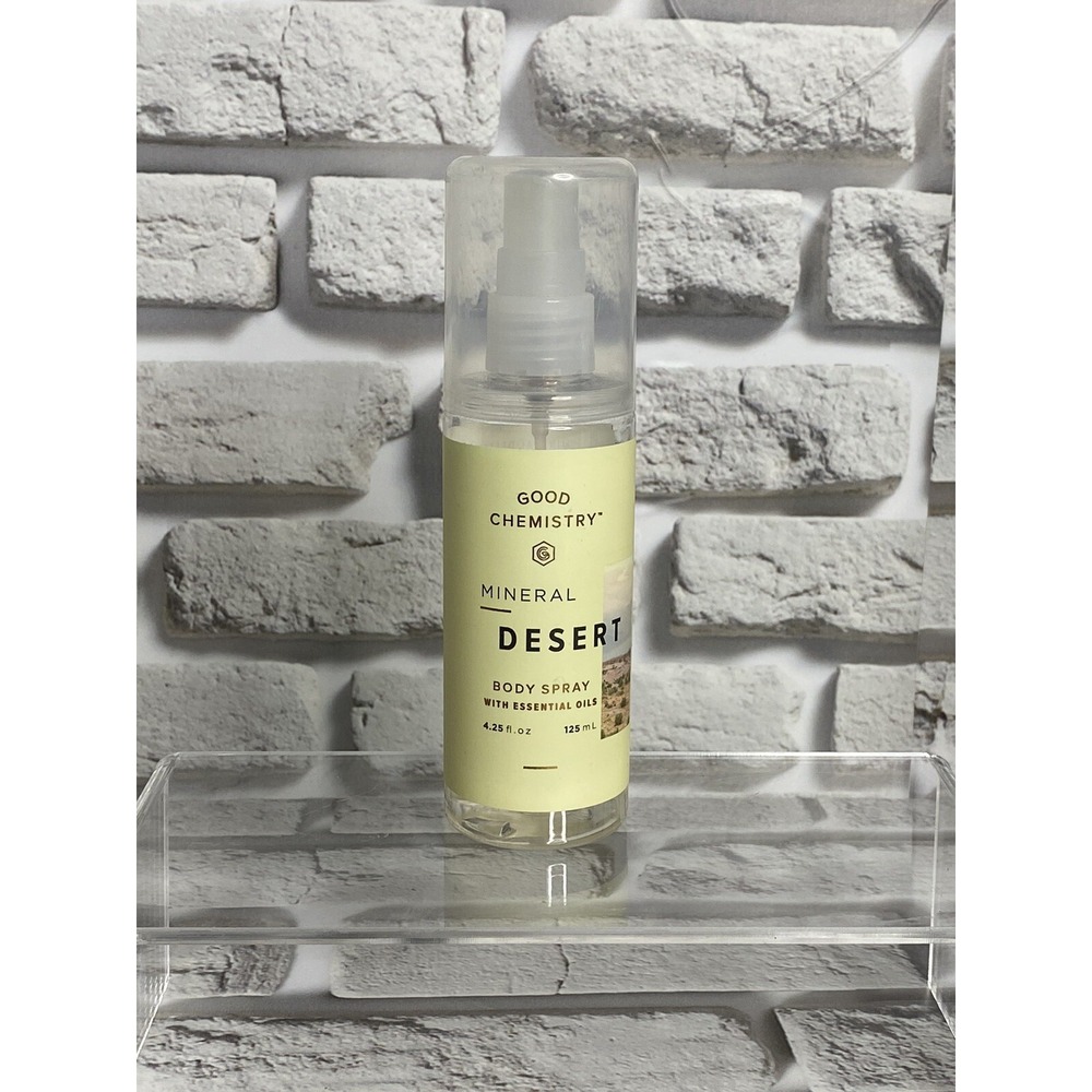 Good Chemistry Mineral Desert Body Spray with Essential Oils 4.25 fl oz Vegan